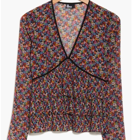 The Kooples Ditsy Floral Top - Picture 8 of 8